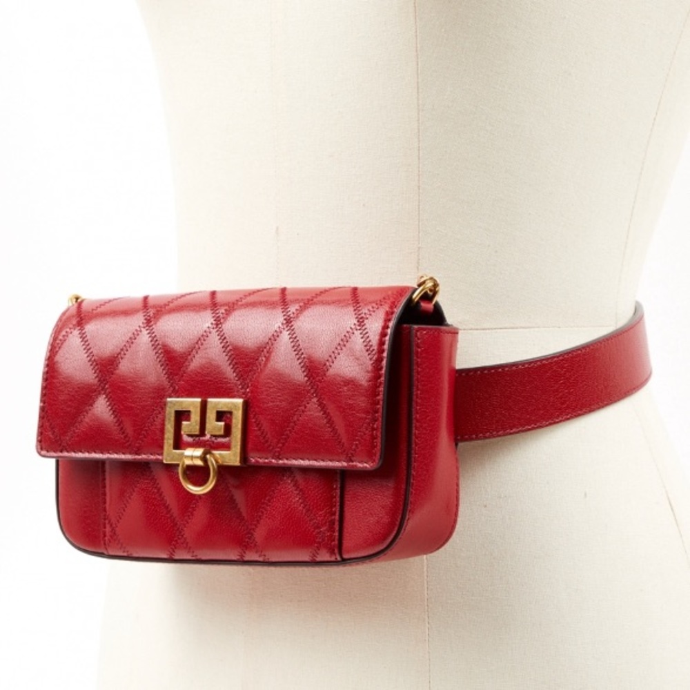 🖤Givenchy pocket mini pouch bag with belt❤️
